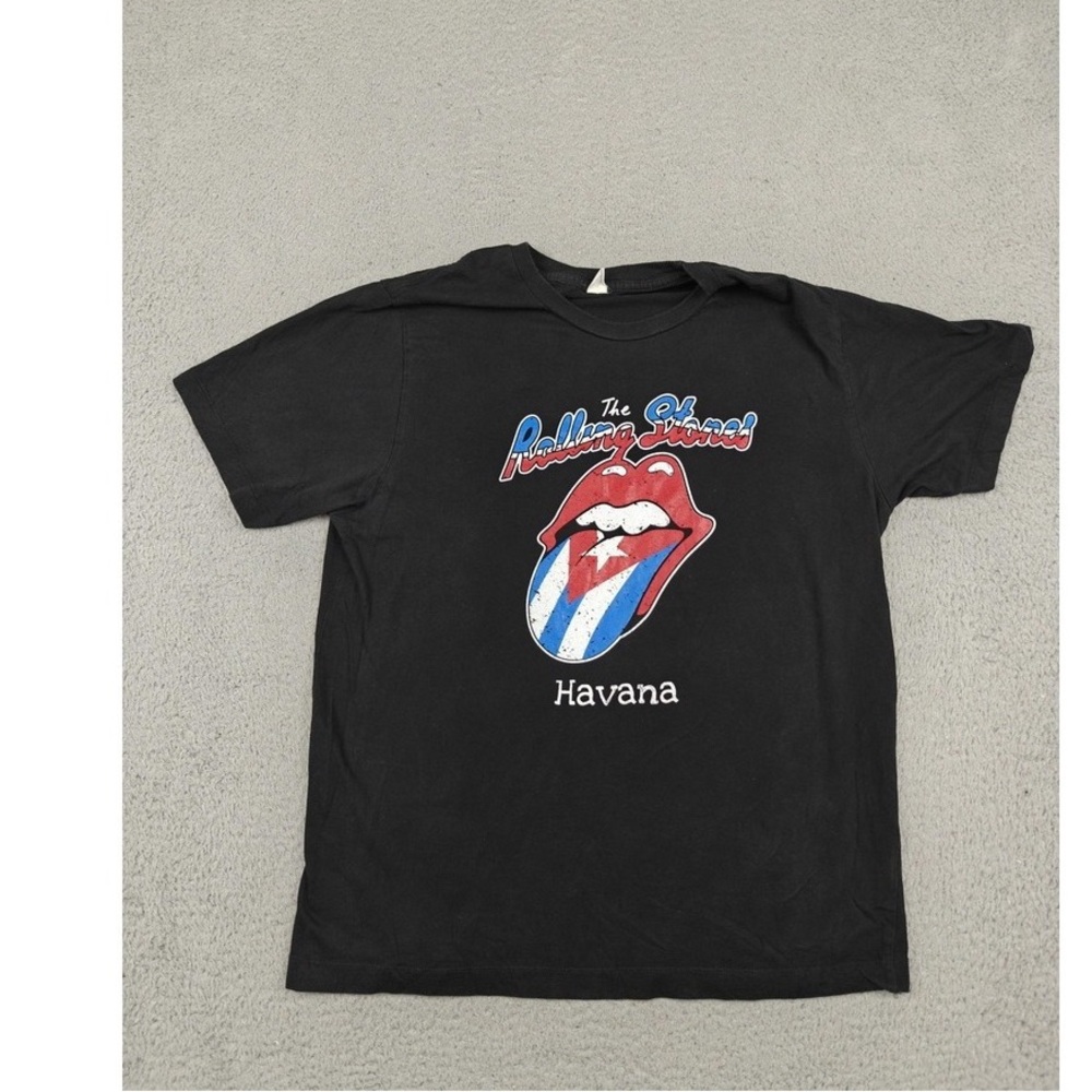 Black Graphic Tee with Iconic Logo
